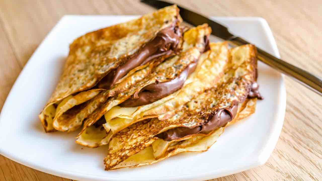 crepes alla nutella
